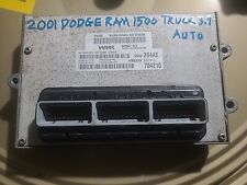 2001 Dodge Ram 1500 Truck 3.9l Auto Engine Computer Ecm Ecu Pcm 56040264ae
