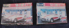 2 Revell 1960 Corvette Skips Fiesta Drive In Series Model Kit See Pictures