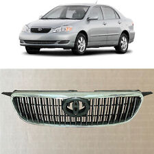 Front Bumper Grille Chrome Trim Assembly For 2005 2008 Toyota Corolla Altis Syle