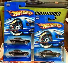 2006 Hot Wheels 89 Motown Metal 45 67 Camaro Lot Of Three- Two Wheel Varis