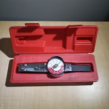 Matco Tools Dial Torque Wrench Twdx150in W Red Hard Case