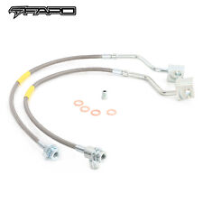 Fapo Front 4-6 Extended Brake Lines For Ford F-150 Bronco 1980-1996