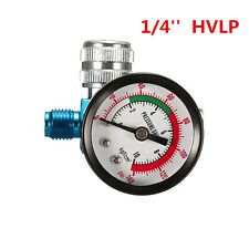Digital Spray Paint Gun Regulator Air Pressure Gauge 14inch Hvlp Compressor Kit