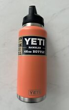 Yeti Rambler 46 Oz Bottle Vacuum Insulated Stainless With Chug Cap Coral