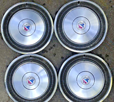 Oem Gm 15 Hub Caps Wheel Covers 1977 Buick Electra 225 Limited Knight Shield