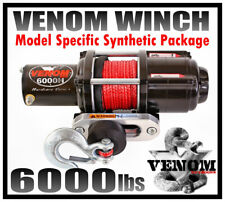 6000lb Venom Utv Winch 2014-23 Honda Pioneer 700 700-4 6000 Lb Rt