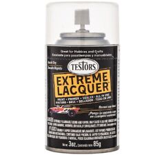 Testors Extreme Lacquer Quick Dry Spray Paint Metallic Gloss 3oz Cans