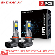 2x 9005 9006 Dual-color White Yellow Switchback Led Fog Driving Light Bulbs Lamp