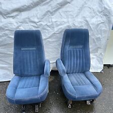 1986 Ford F350 Bucket Seats Crew Cab Seat Captains Chair W Track 1980-86 F250