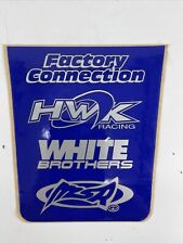 Factory Connection Decal Motorcross Decal Sticker Black And White 5 X 512
