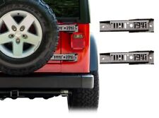 Vijay For 97-06 Jeep Wrangler Tj Steel Tailgate Door Hinge Replaced Mounting Set