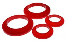Energy Suspension 79-04 Mustang Rear Coil Spring Isolators Upper Lower Red