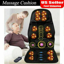 8 Mode Massage Seat Cushion With Heated Back Neck Massager Chair For Home Car