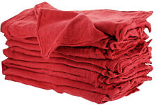 1000 Red Shop Towels 14x14 Mechanics Rags New A Grade Towel
