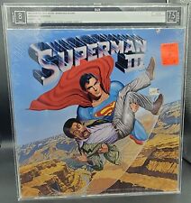 Igs 1983 8-7.5 Superman Iii Soundtrack Vinyl Music Graded Amg Vmg Aags Tuned