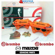 Brembo Racing Orange Four Piston Brake Caliper Front Miata 30th Anniversary Mx-5