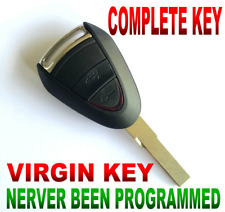 Rare New Virgin Key For 911 Boxster Cayman New Remote Chip Keyless Entry Fob 2bt