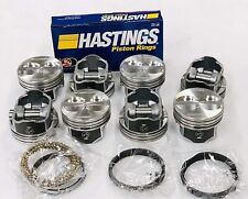 Speed Pro Hypereutectic Flat Top Pistons8moly Rings Ford Sb 289 302 9.01 Std