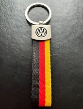 Exclusive Vw Keychain With German Flag Perfect For Vw Enthusiast Black Logo