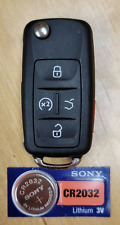 Genuine Oem 5 Button Vw Volkswagen Flip Key Remotes  561837202g  Nbgfs93n