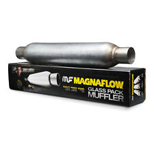 Magnaflow Performance 2.5 Inout Universal Exhaust Muffler 26 Body 4 Round