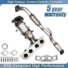 Front Rear 2002 - 2006 Toyota Camry 2.4l Exhaust Catalytic Converter Highflow