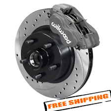 Wilwood 140-13476-d Drilled And Slotted Rotor Forged Front Disc Brake Kit