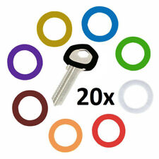 20x Key Id Caps Rubber Identifier Top Cover Keys Topper Ring Mixed Colors Marker
