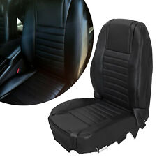 Seat Cover Black Driver Bottom Top Back Set For Ford Mustang 2007 2008 2009
