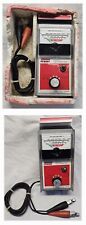 Vintage Sears Roebuck Co Penske Dwell Tachometer Resistance Mueller Clamps 21014