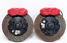1994-2004 Mustang 11 Front Ss4 Deep Stage Drag Race Baer Brakes Sn95 Spindles