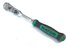 Matco Tools Afr68lfg 14 Drive Green Soft Grip Handle Locking Flex Head Ratchet