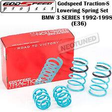 Godspeed Traction-s Lowering Springs Suspension For Bmw 3 Series 1992-1998 E36