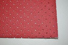 Hampton Perforated Headliner Vinyl Bright Red Material By The Yard Top Quality