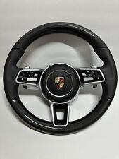 Carbon Black Porsche Steering Wheel 991.2 911 Caymanboxstermacancayenne.