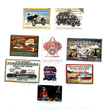 Vintage To Now Car Show Small Metal Plaques Ny Vt