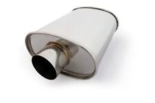 Yonaka T304 Polished Stainless Steel 3 High Flow Exhaust Performance Muffler