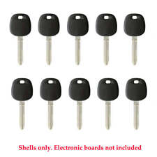 Key Shell Case Compatible With Toyota Uncut Blade Non Chip Tr47 10 Pack