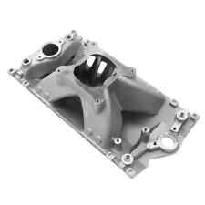 Vortec Single Plane Small Block High Rise Intake Manifold For Chevy 350 Aluminum