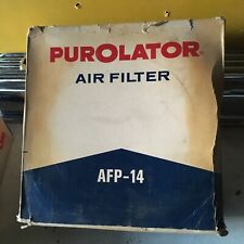 Vintage Purolator Afp-14 Air Filter Nos In Original Box