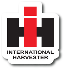 International Harvester Logo Ih Vinyl Decal Laminated Sticker 4 Inch To 15 Inch