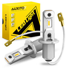 2x Auxito Yellow H3 Led Fog Light Headlight Bulbs Lamp Conversion Kit 3000k Exv