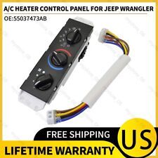 Fit For Jeep Wrangler Tj Hvac Ac Ac Heater Control With Blower Motor Switch