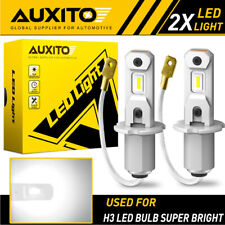 Auxito H3 Led Fog Light Bulbs Conversion Super Brighter Canbus Whiteyellow Eoa