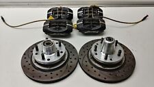 1969 Dodge Charger Wilwood Front Rear 4 Piston Brake Calipers W Front Rotors