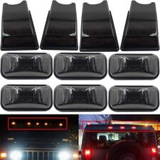 10x Smoked Led Cab Roof Marker Lights For 2003-2009 Hummer H2 Sut Clearance Lamp
