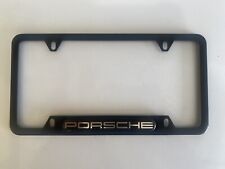 Original Porsche License Plate Frame