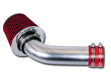 Red Filter Short Ram Air Intake For 03-04 Ion 1 2 3 2.2l Ecotec Dohc