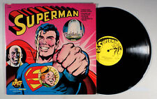 Superman - Three New Adventures 1975 Vinyl Lp Power Peter Pan Records