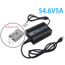 54.6v 5a Charger For 13s Lithium Ion Battery With Anderson 50a Gray Connector